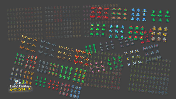 RPG Maker MZ - Time Fantasy: Monsters