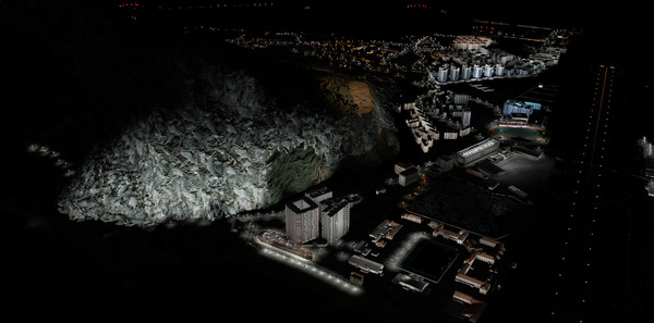 скриншот X-Plane 11 - Add-on: Skyline Simulations - LXGB - Gibraltar Airport 5