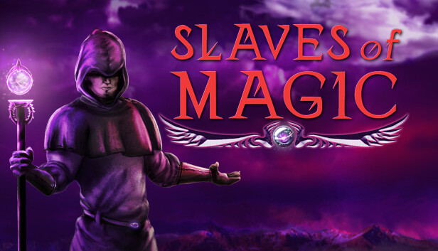 Imagen de la cápsula de "Slaves of Magic" que utilizó RoboStreamer para las transmisiones en Steam