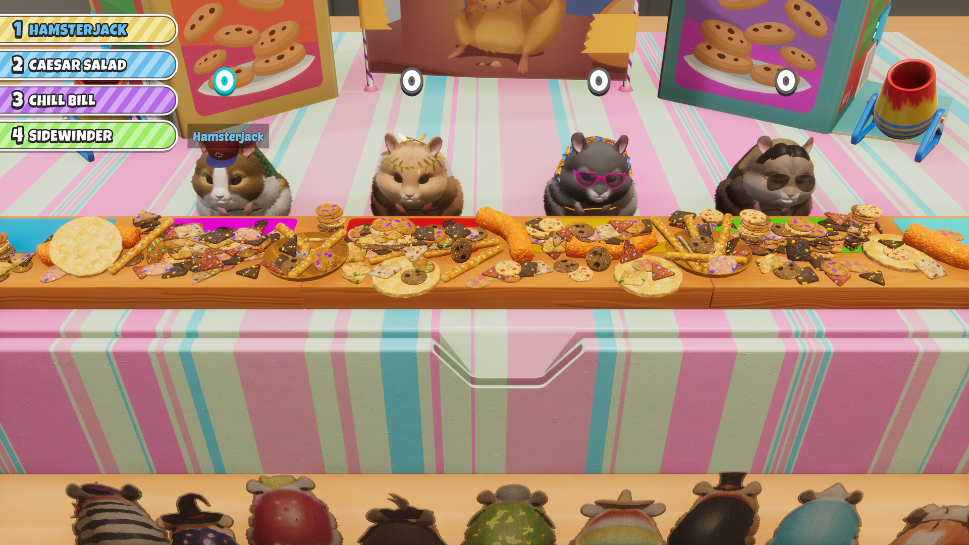 Hamster Land - Cute Pets Hamsters Column Matches Up Games