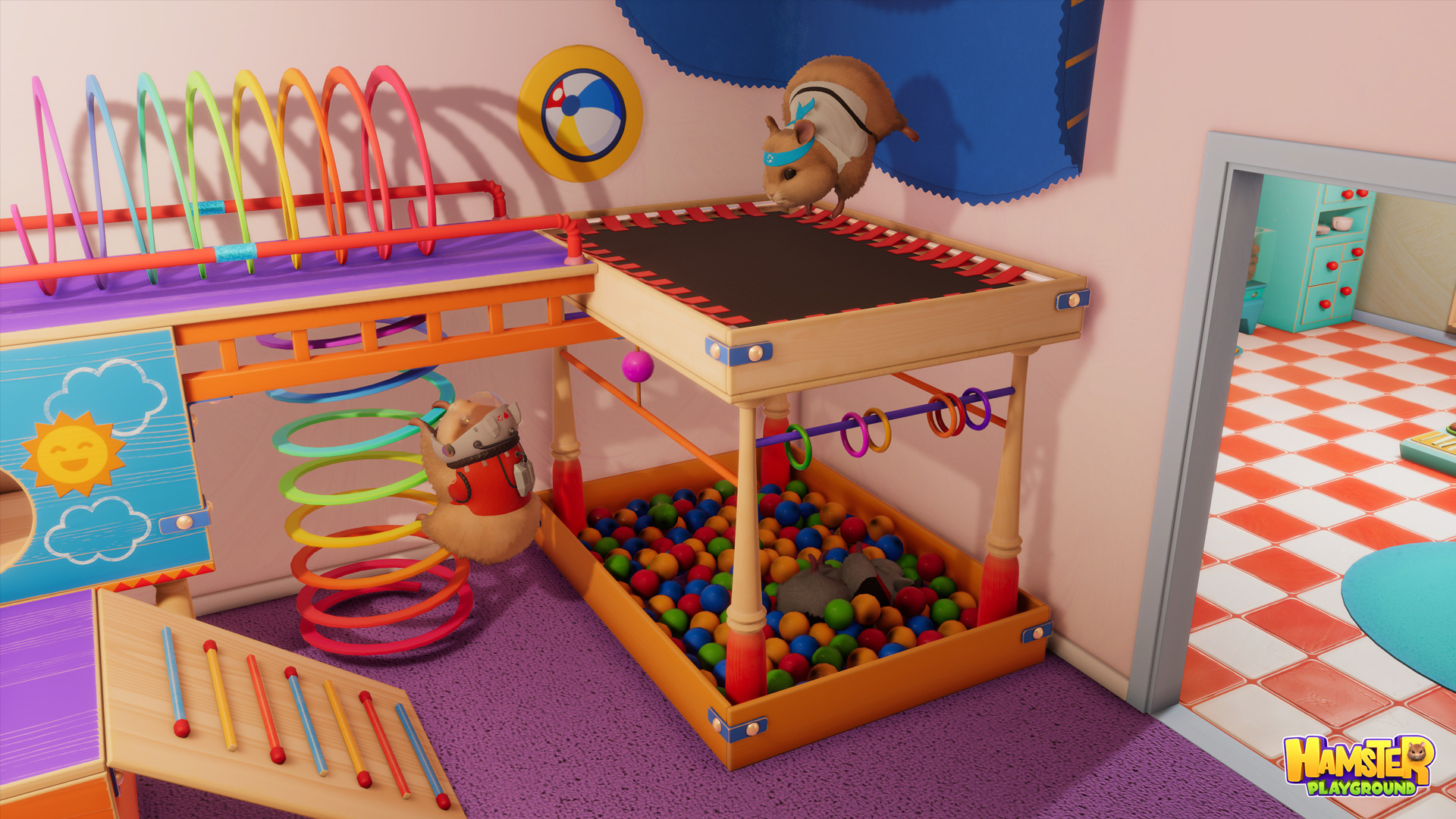 hamster playground