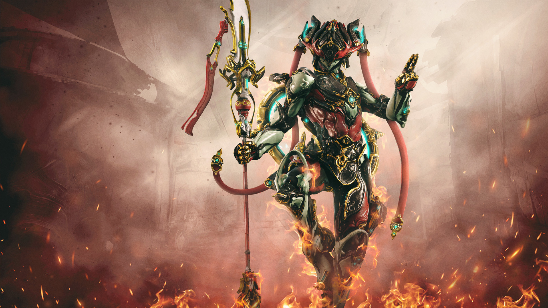 Warframe Nezha Prime Access: Warding Halo Pack Featured Screenshot #1