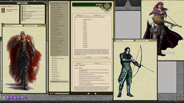 скриншот Fantasy Grounds - Pathfinder RPG - Chronicles: Faction Guide 4