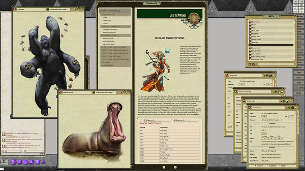 скриншот Fantasy Grounds - Pathfinder RPG - Chronicles: Heart of the Jungle 3