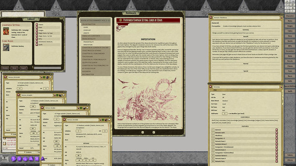 Fantasy Grounds - Pathfinder RPG - Campaign Setting: Book of the Damned—Volume 2: Lords of Chaos