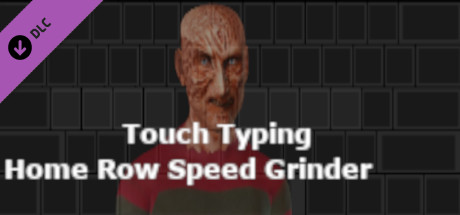 Touch Typing Home Row Speed Grinder - iReact Freddy Krueger Nightmare Custom Art Keyboard banner image