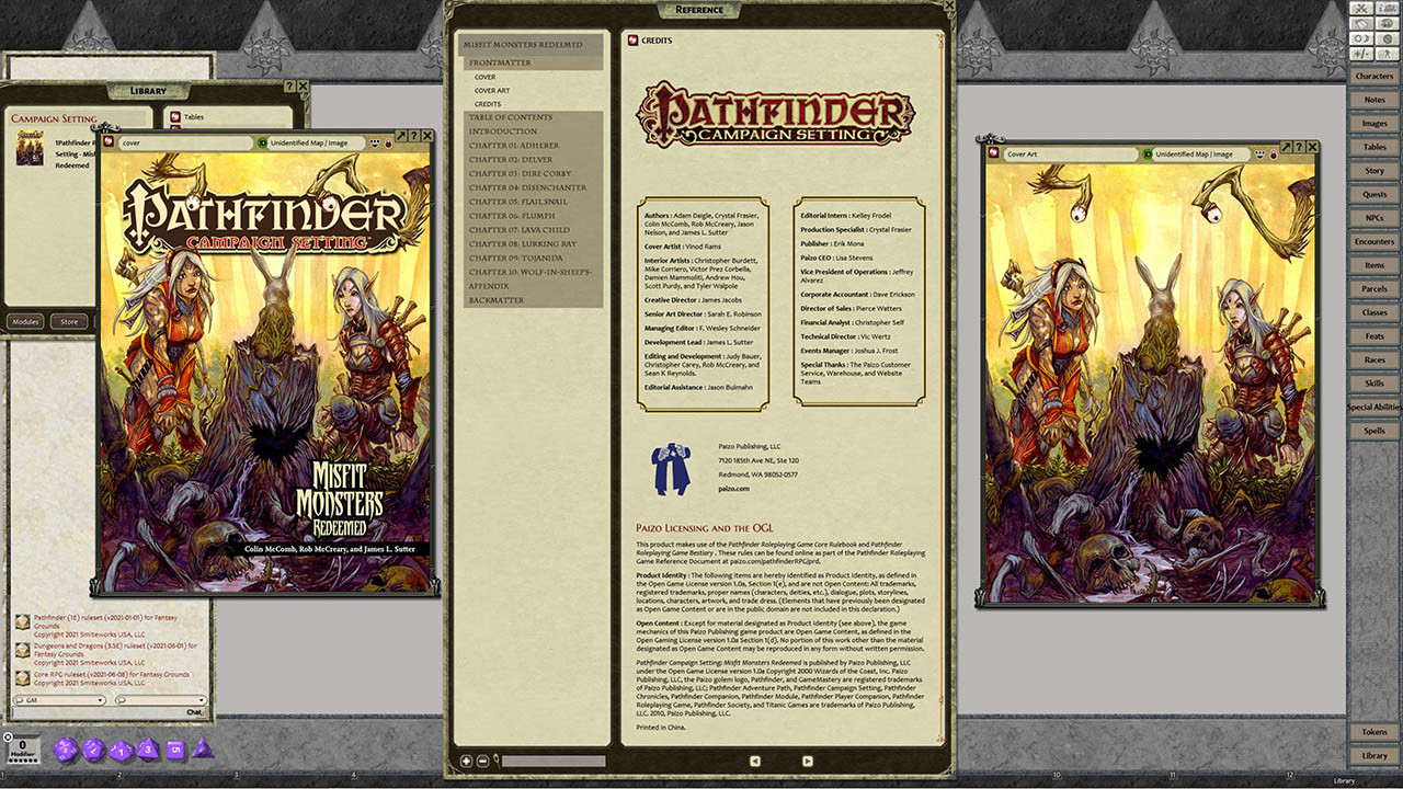 Fantasy Grounds - Pathfinder RPG - Campaign Setting: Mystery Monsters  Revisited on Steam