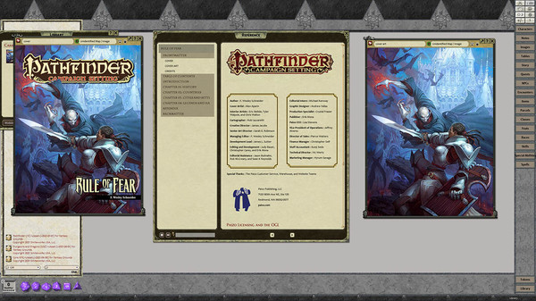 скриншот Fantasy Grounds - Pathfinder RPG - Campaign Setting: Rule of Fear 0