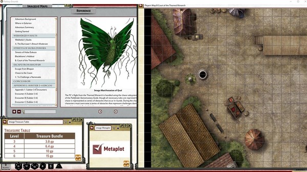 скриншот Fantasy Grounds - Pathfinder 2 RPG - Pathfinder Society Scenario #1-17: The Perennial Crown Part 2, The Thorned Monarch 1