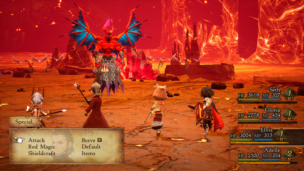 BRAVELY DEFAULT II game for Linux 1
