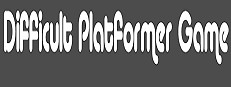 Difficult Platformer Game