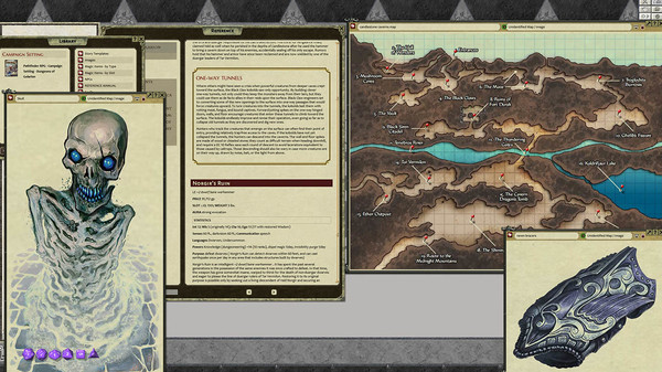 скриншот Fantasy Grounds - Pathfinder RPG - Campaign Setting: Dungeons of Golarion 2
