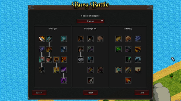 Burg Battle game for Linux 1