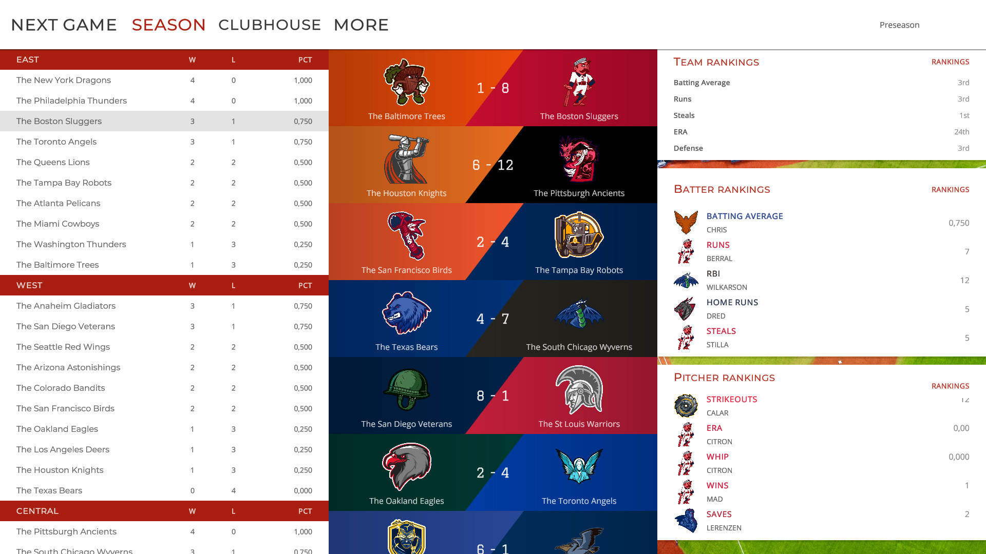 Astonishing Baseball 20 Demo #3