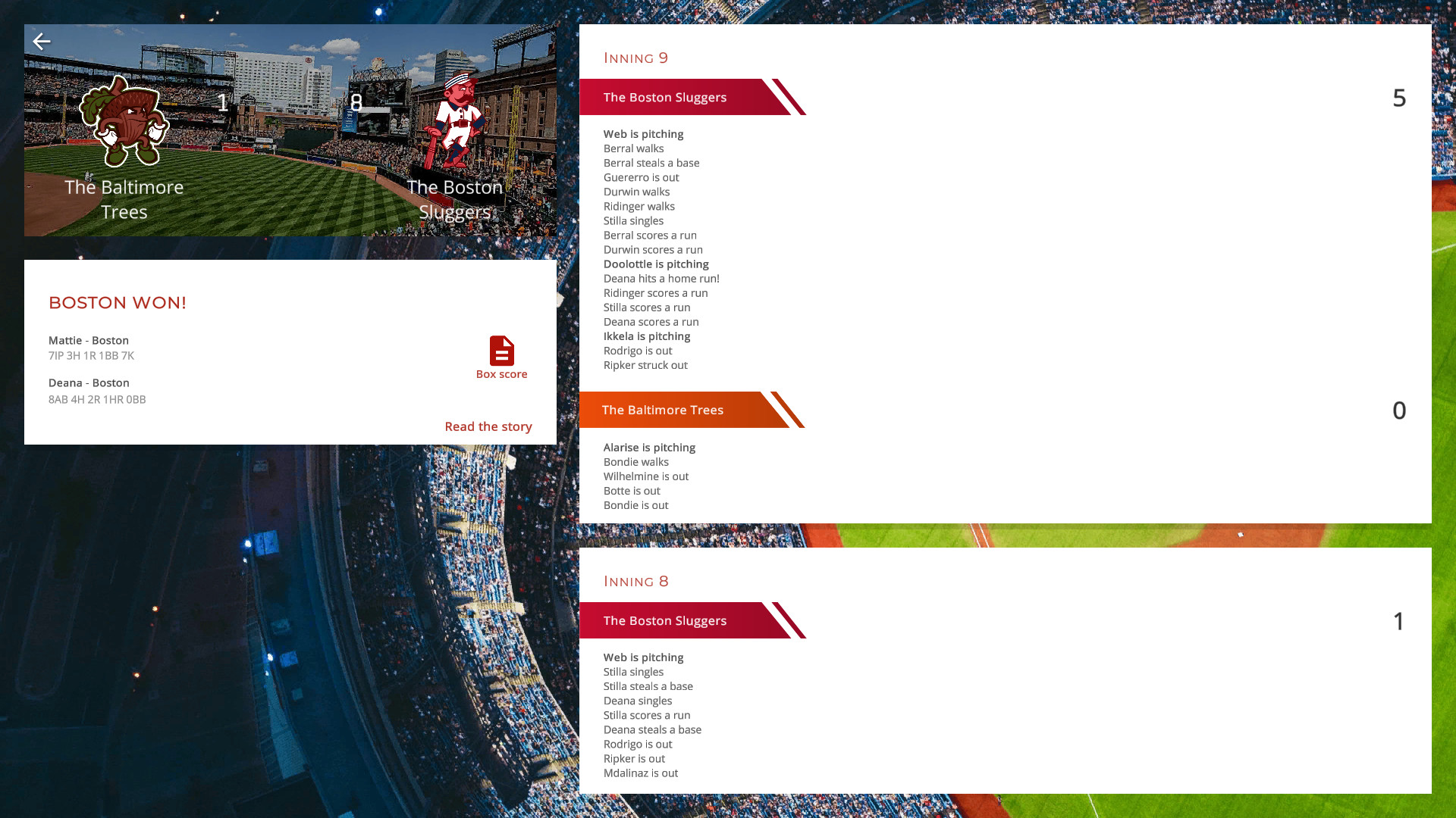 Astonishing Baseball 20 Demo #2