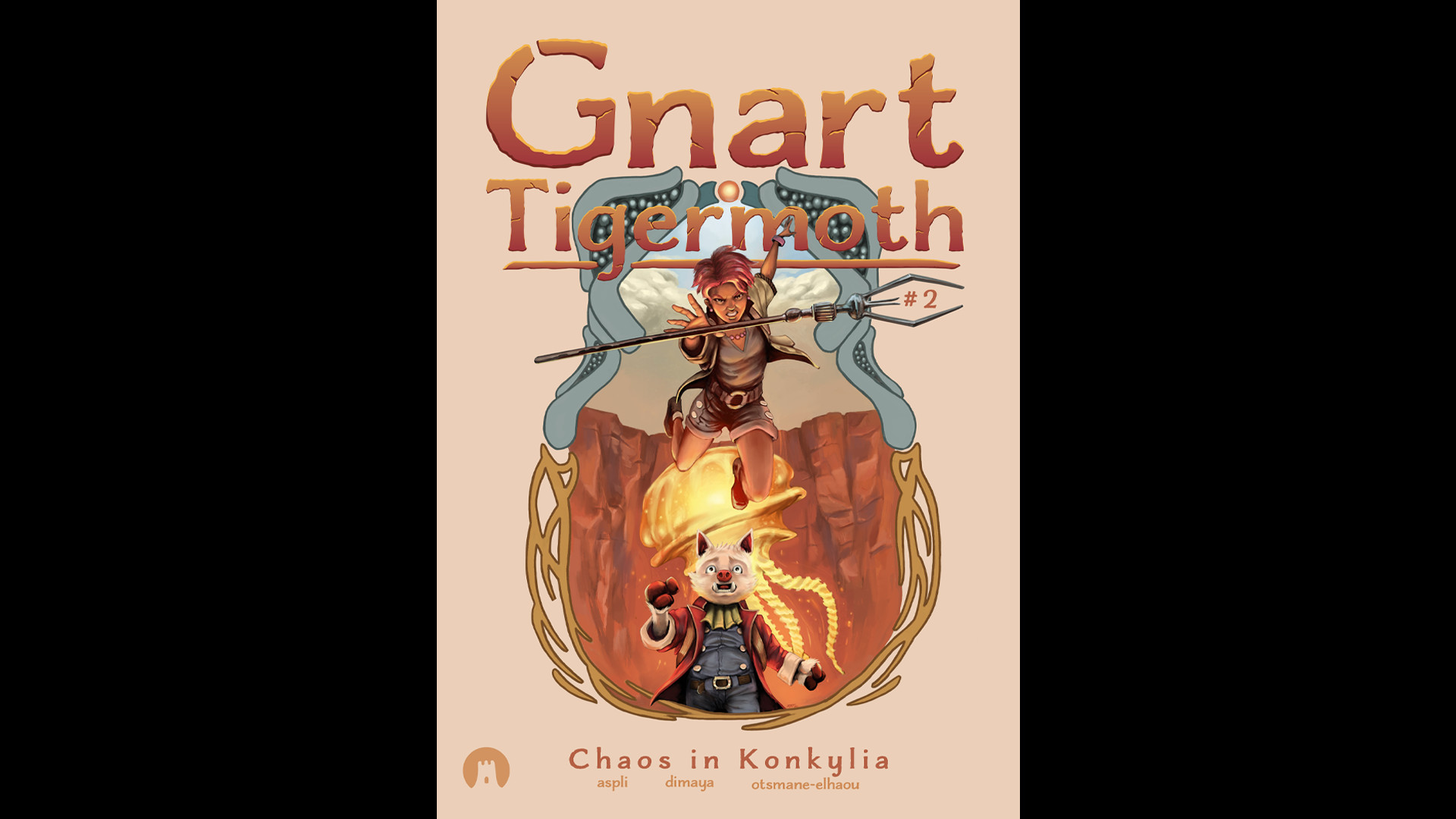 EARTHLOCK Comic Book #3: Gnart Tigermoth: Chaos in Konkylia #0