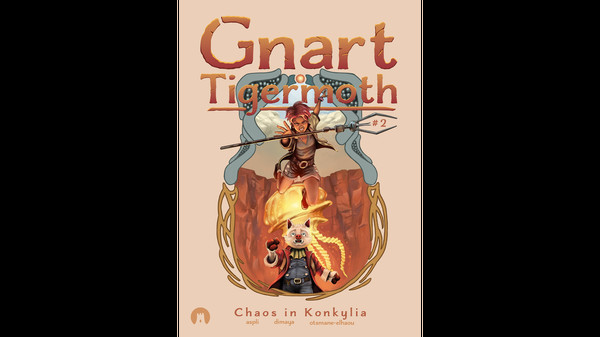 EARTHLOCK Comic Book #3: Gnart Tigermoth: Chaos in Konkylia