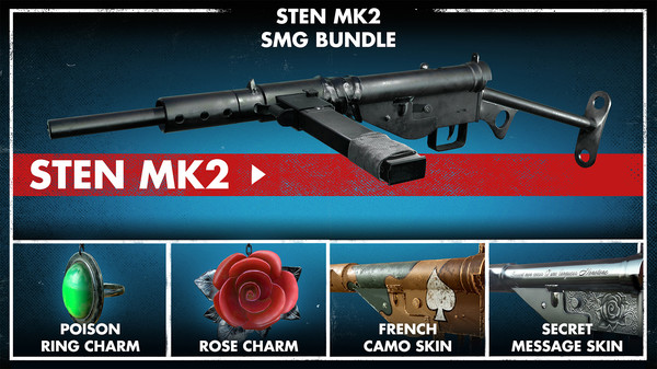 KHAiHOM.com - Zombie Army 4: Sten MK2 SMG Bundle