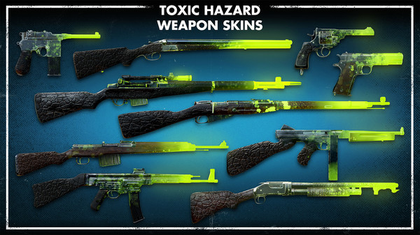 скриншот Zombie Army 4: Toxic Hazard Weapon Skins 3