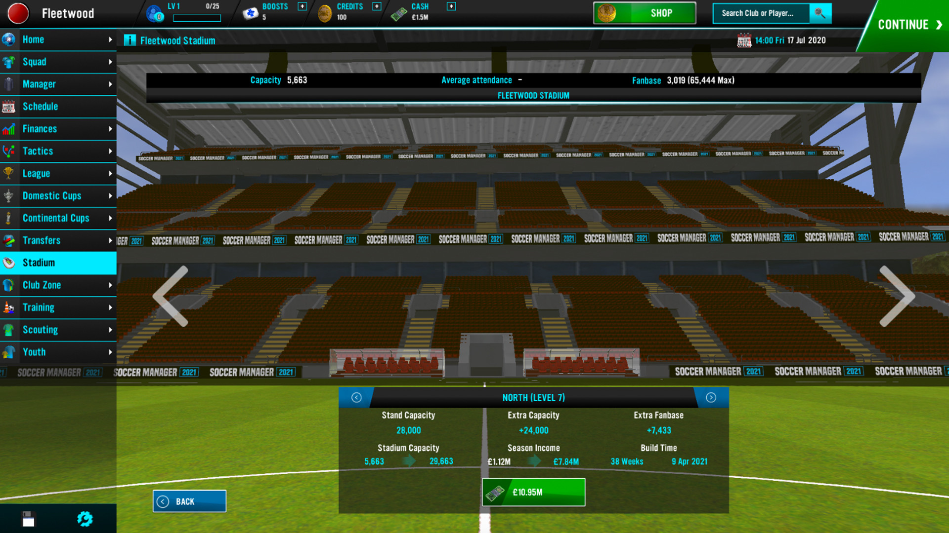 Jogo Top 10 Soccer Managers no Jogos 360