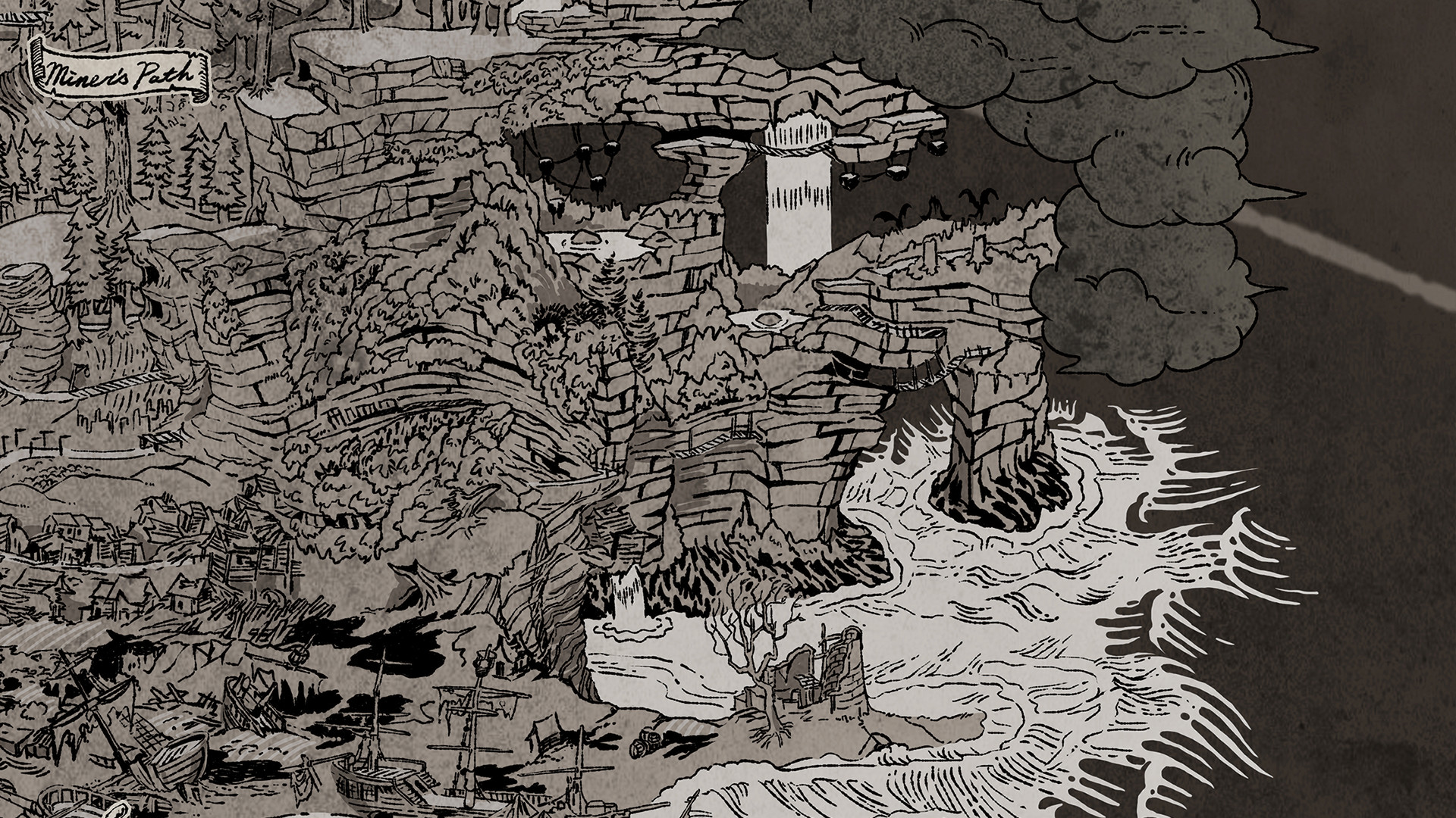 Vigil: The Longest Night Artbook and Map #3