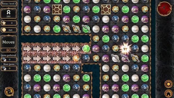 Скриншот из Jewel Match Origins - Palais Imperial Collector's Edition
