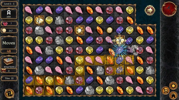Скриншот из Jewel Match Origins - Palais Imperial Collector's Edition