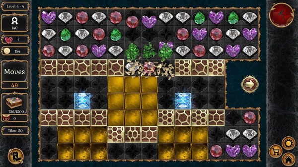 Скриншот из Jewel Match Origins - Palais Imperial Collector's Edition