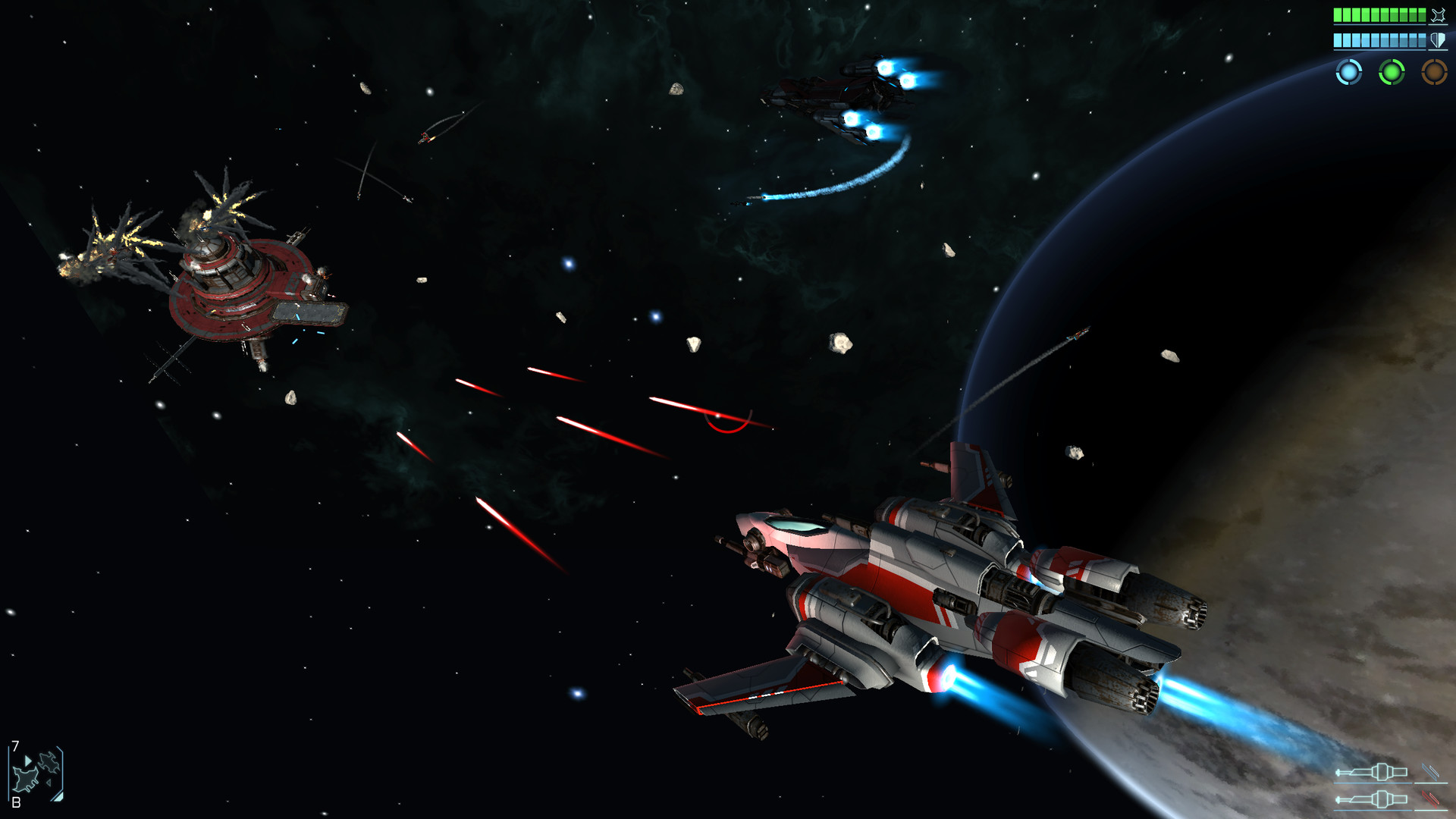 Spaceship Commander no Steam