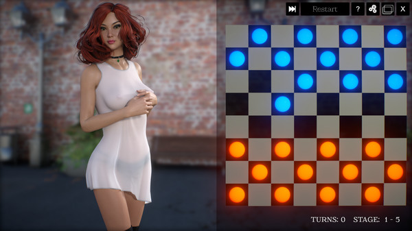 скриншот 3D Hentai Checkers - Additional Girls 2 0
