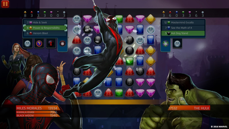 Marvel Puzzle Quest: Spidey Starter Pack Featured Screenshot #1
