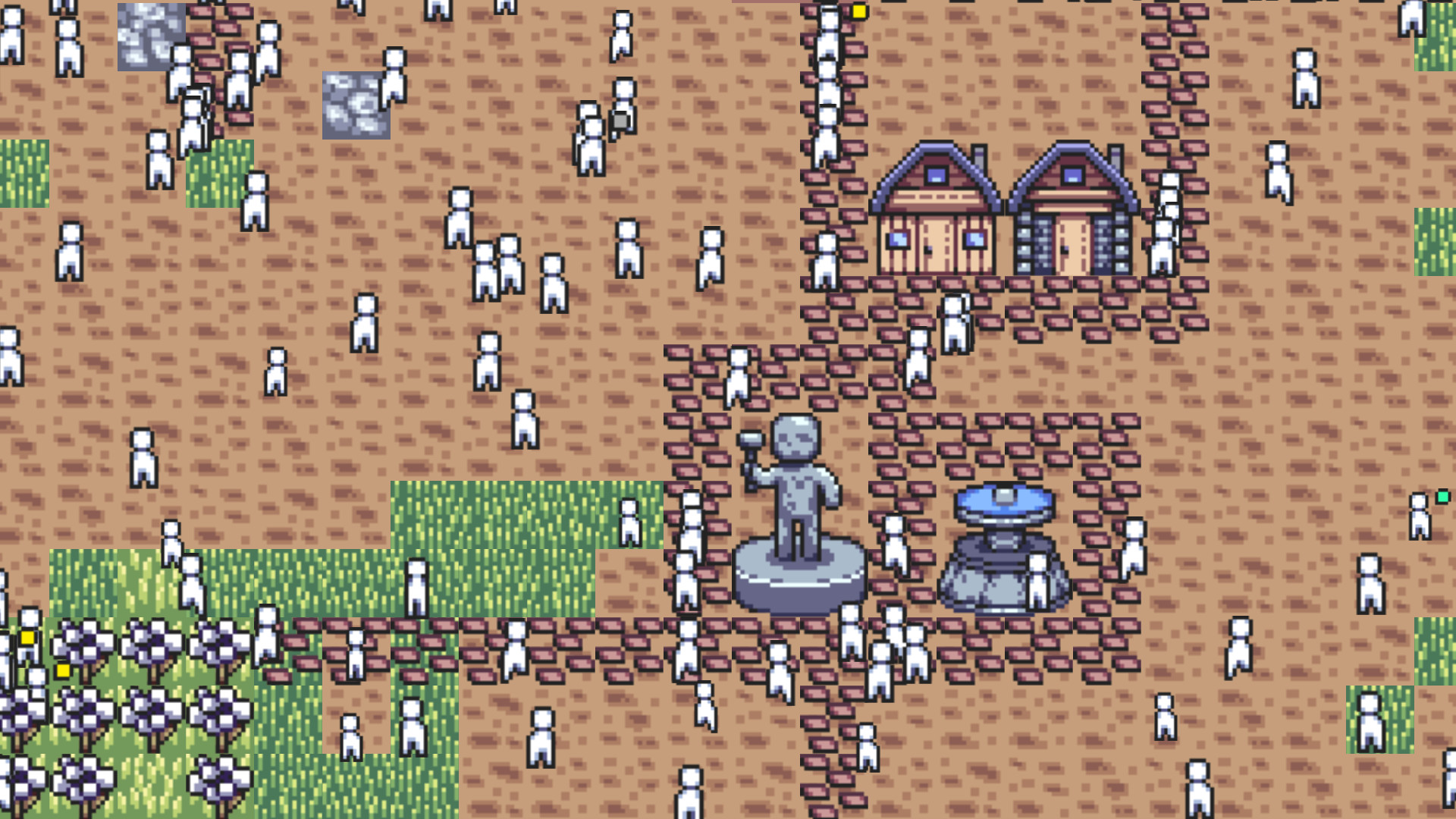 Crowded Blue Dot Demo #2