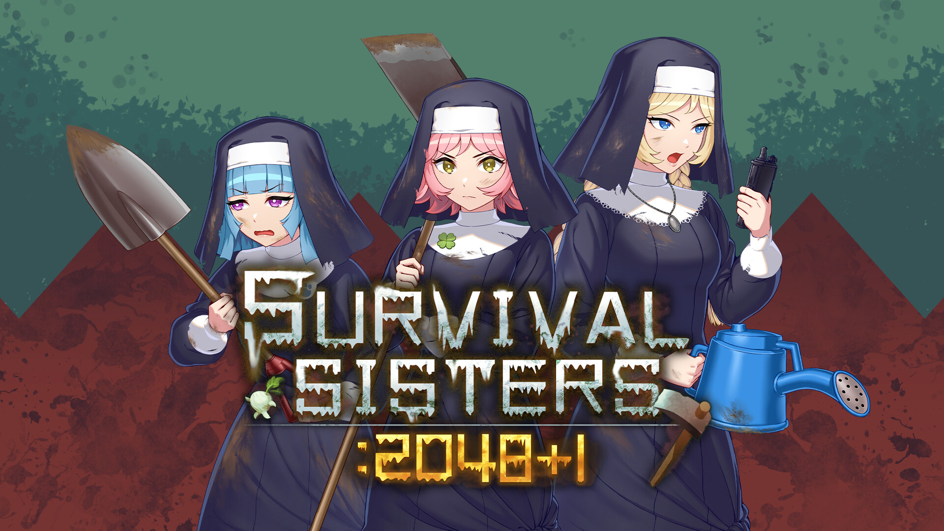 SURVIVAL SISTERS：2048＋1 screenshot 1