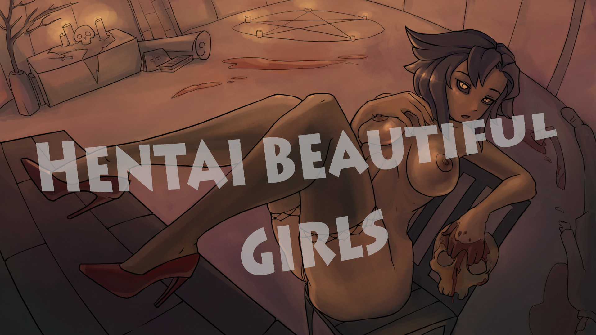 Girls on puzzle - Wallpapers +18 #10