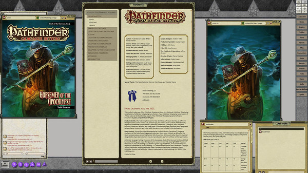 скриншот Fantasy Grounds - Pathfinder RPG - Campaign Setting: Book of the Damned - Volume 3: Horsemen of the Apocalypse 0