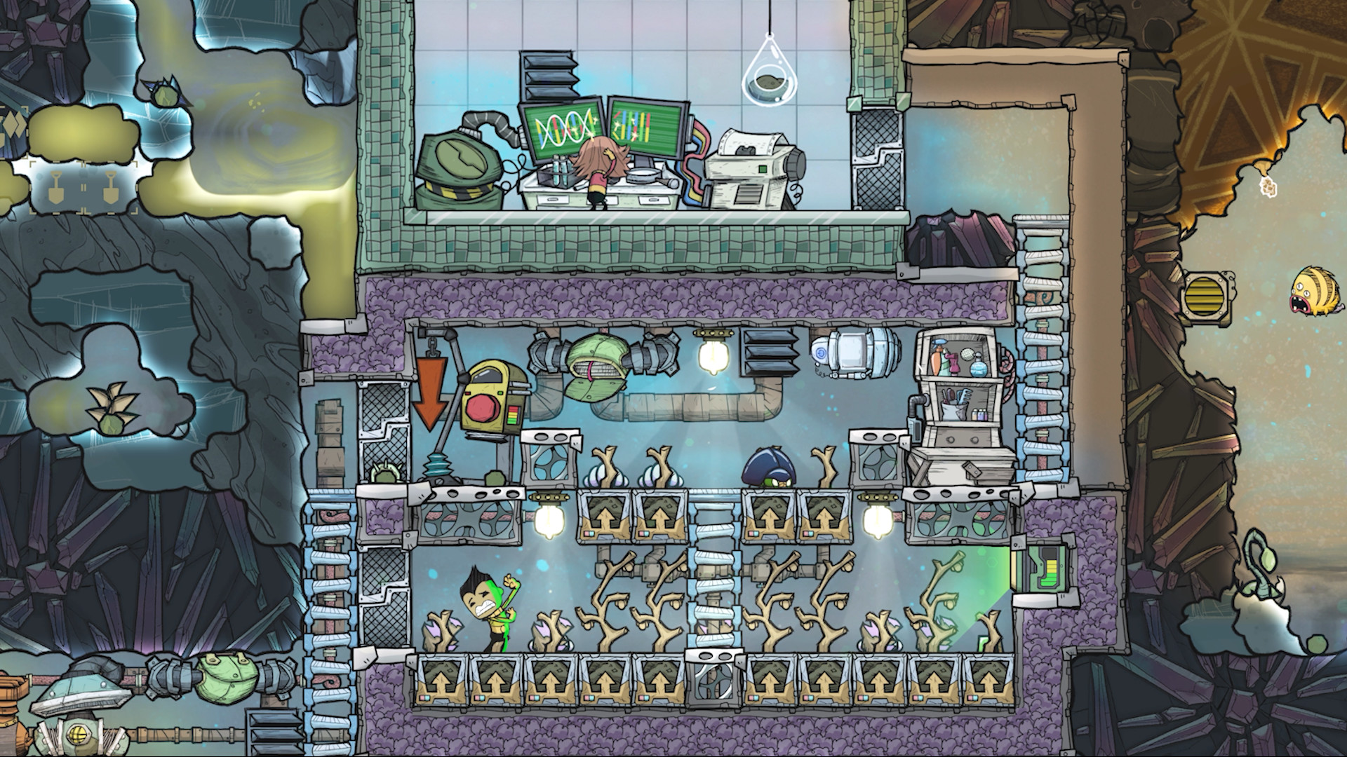 Best way to get steam for steam rocket - [Oxygen Not Included