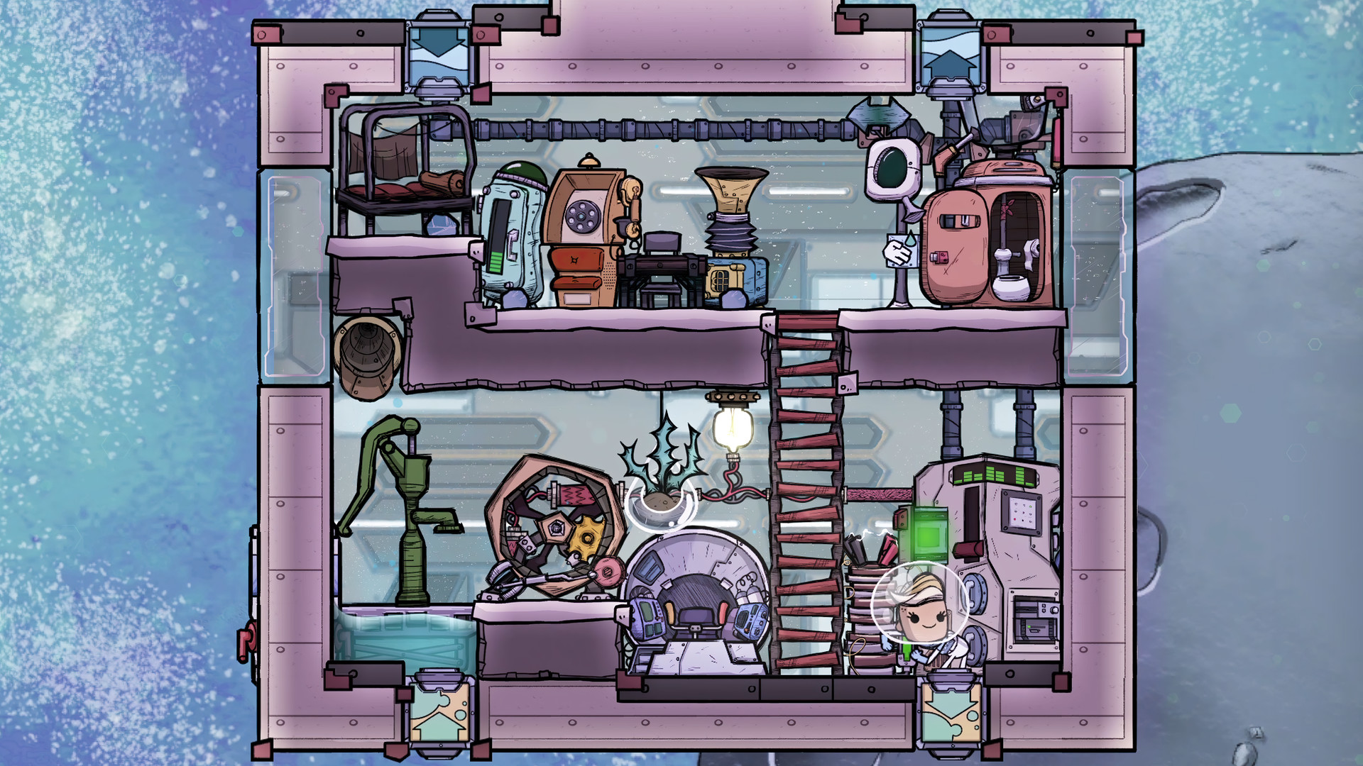 Best way to get steam for steam rocket - [Oxygen Not Included