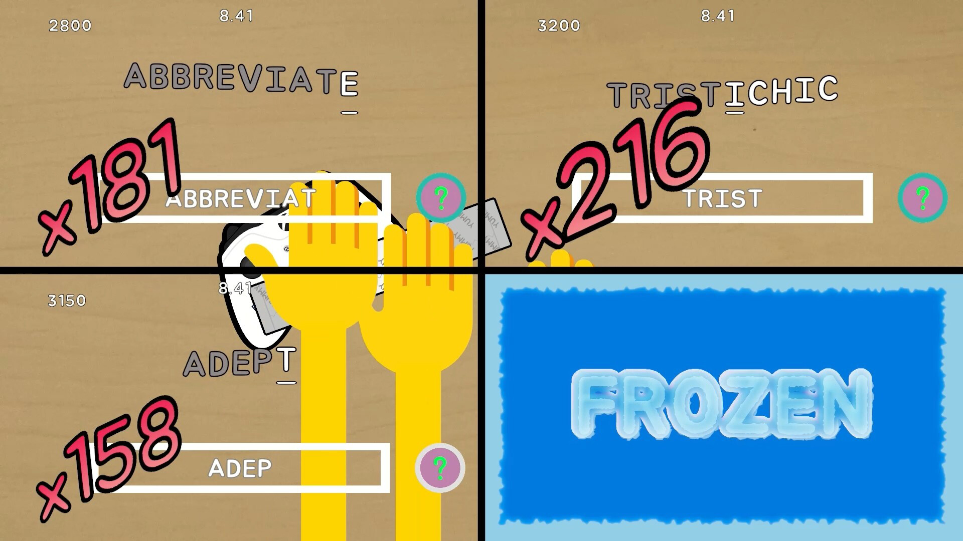 PRACTICE TYPING YOUR TRICKY KEYS visual data 3