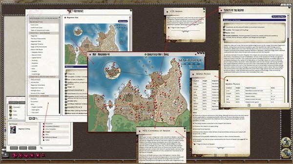 скриншот Fantasy Grounds - Pathfinder RPG - Campaign Setting: Magnimar, City of Monuments 0
