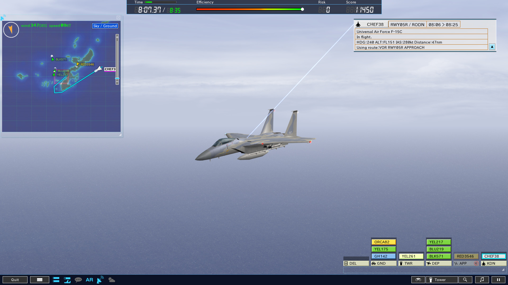 ATC4: Airport NAHA [ROAH] #12