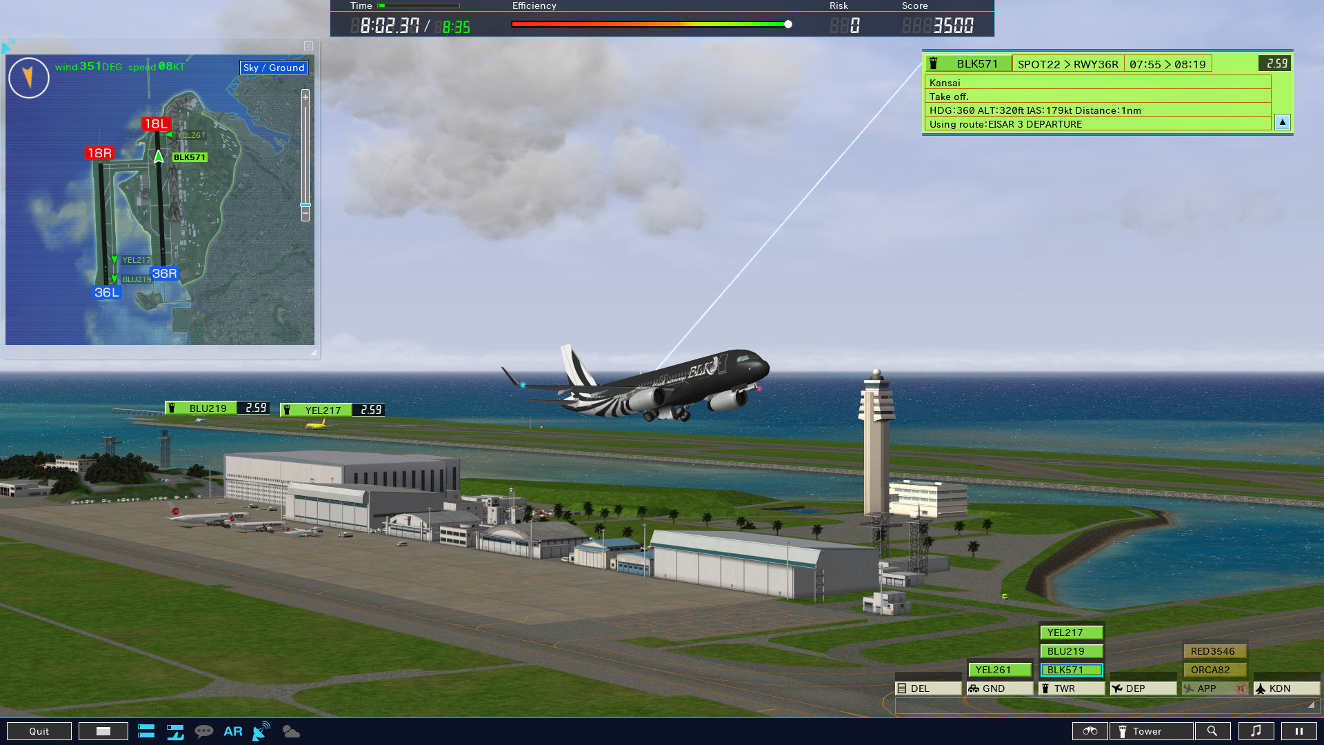 ATC4: Airport NAHA [ROAH] #3