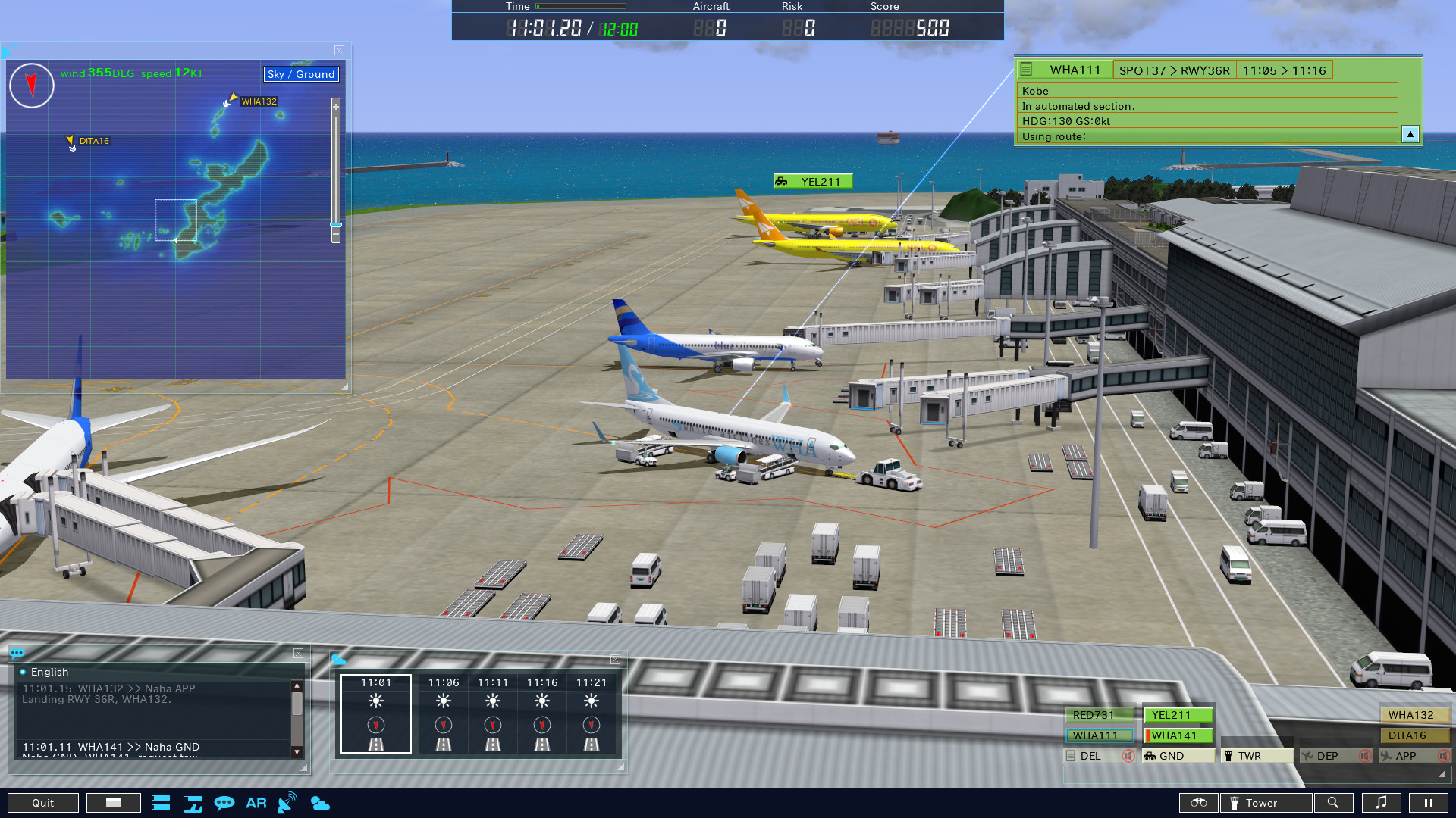 ATC4: Airport NAHA [ROAH] screenshot screenshot 3