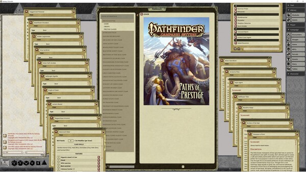 Fantasy Grounds - Pathfinder RPG - Campaign Setting: Paths of Prestige for steam Fantasy Grounds - Pathfinder RPG - Campaign Setting: Paths of Prestige for steam