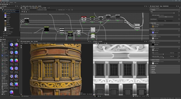 Скриншот из Substance 3D Designer 2021