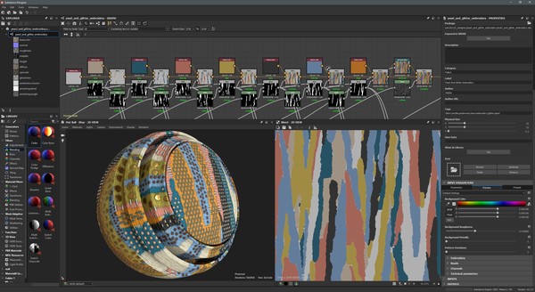 Скриншот из Substance 3D Designer 2021
