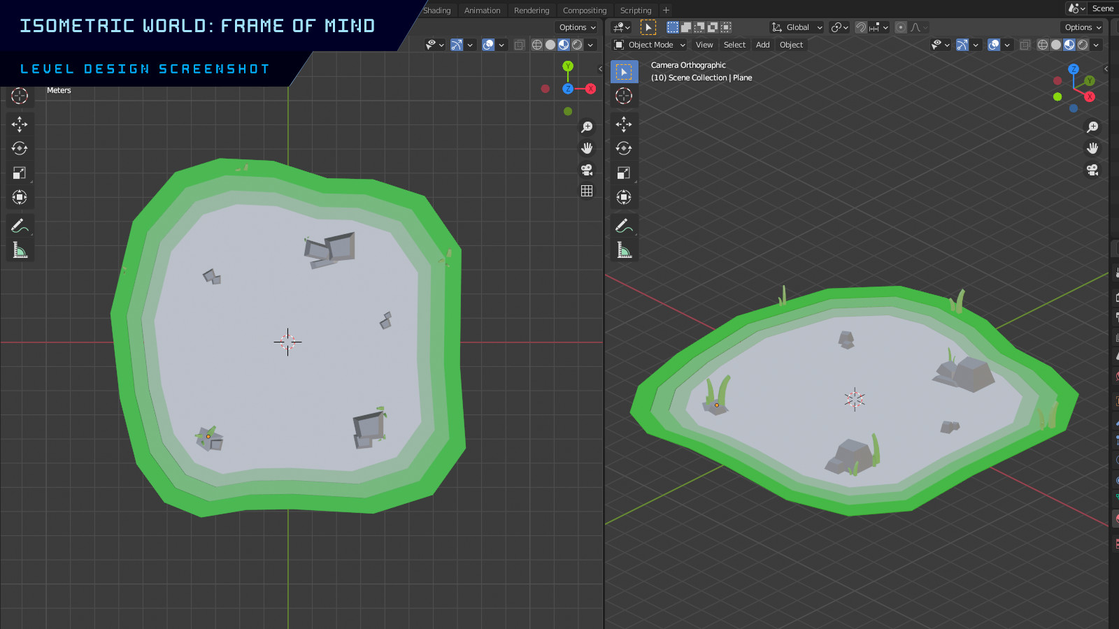 Isometric World: Frame of Mind Demo #2