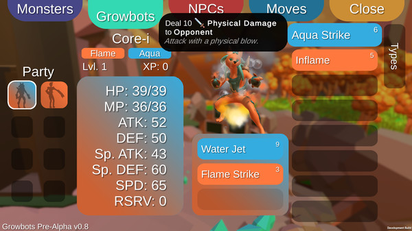 Growbots: Battle Academy game for Linux 1