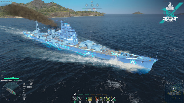 скриншот World of Warships — ARP Takao 2