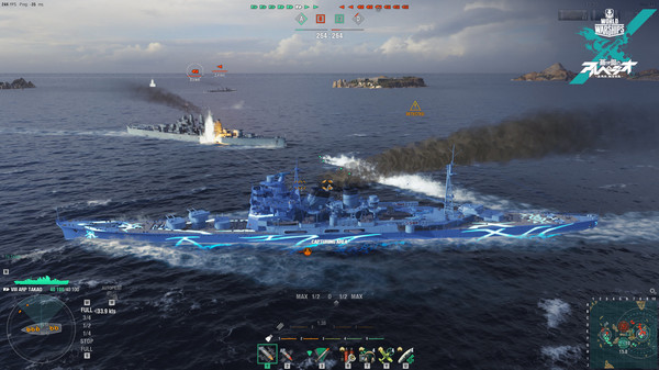 скриншот World of Warships — ARP Takao 4