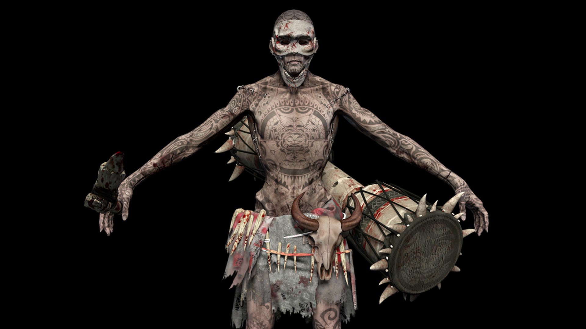 灵魂筹码 - 惘灵“黑杀咒”套装 Soul at Stake - “Ancient Curse” Drummer's Outfit #5